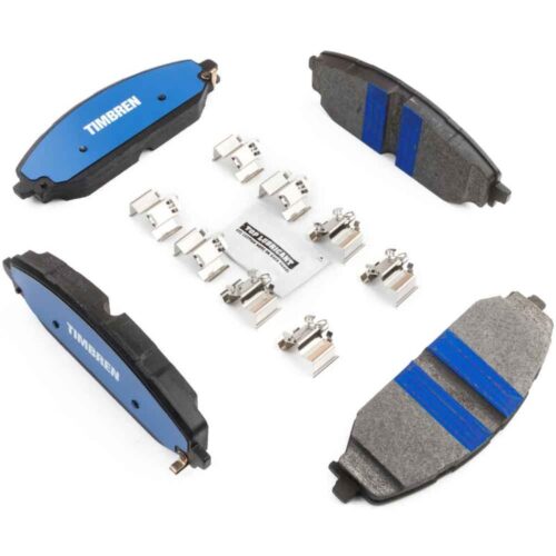 Alternative view of Timbren 19-26 Ram 1500/22-25 Jeep Grand Wagoneer BES Severe Duty Semi-Metallic Brake Pads - Front