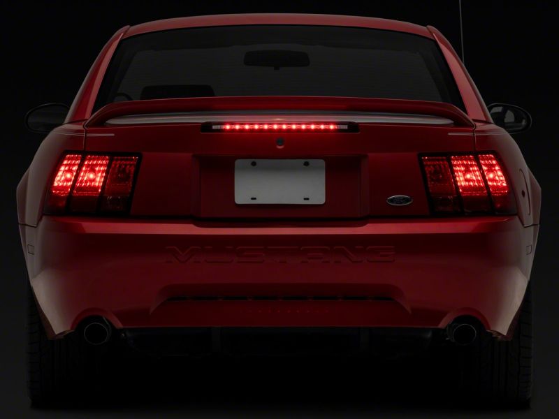 Raxiom for 1999-2004 Ford Mustang Excluding 03-04 Cobra Axial Series LED Third Brake Light- Clear Lens - Image 6