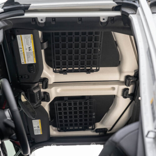 DV8 Offroad 2018-2025 Jeep Wrangler JL Roof Mount for 15In x 12In Molle Panel - Image 9