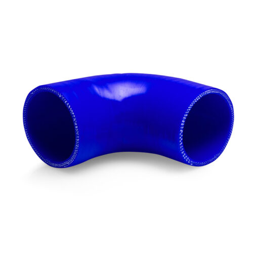 Mishimoto 2.5 Inch Blue 90 Degree Coupler - Image 7