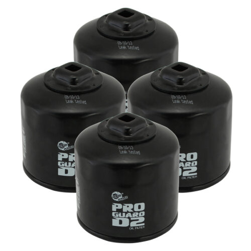 Alternative view of aFe Power Pro GUARD D2 Oil Filter 13-17 Scion FR-S / Subaru BRZ H4-2.0L (4 Pack)