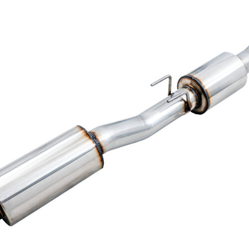 AWE Tuning Touring Edition Exhaust w/Front & Mid Pipe - Diamond Blk Tips for 2017+ Honda Civic Type R - Image 3