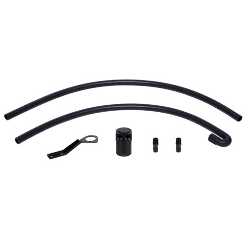 Mishimoto Baffled Oil Catch Can Kit - Black (CCV Side) for 07-10 BMW N54