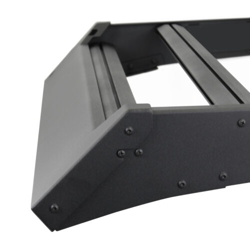 Go Rhino 24-25 Toyota Tacoma Double Cab Pickup Ceros Low Profile Roof Rack - Tex. Blk - Image 6