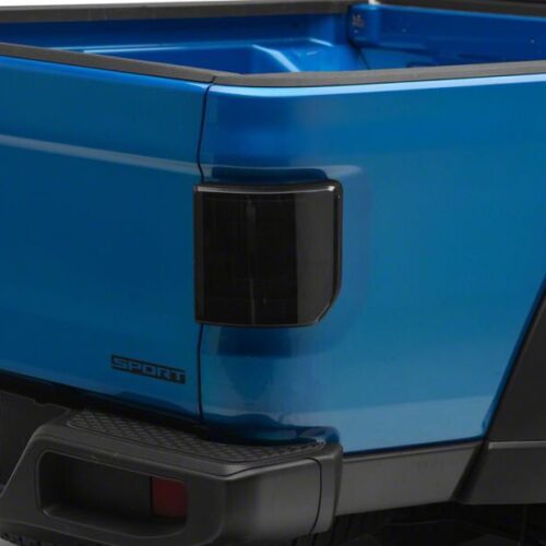 Raxiom for 2020-2026 Jeep Gladiator JT Low Profile LED Tail Lights- Black Housing- Smoked Lens - Image 8