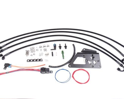 Radium Engineering 08+ Mitsubishi Evo X Fuel Surge Tank Kit (FST Not Incl)