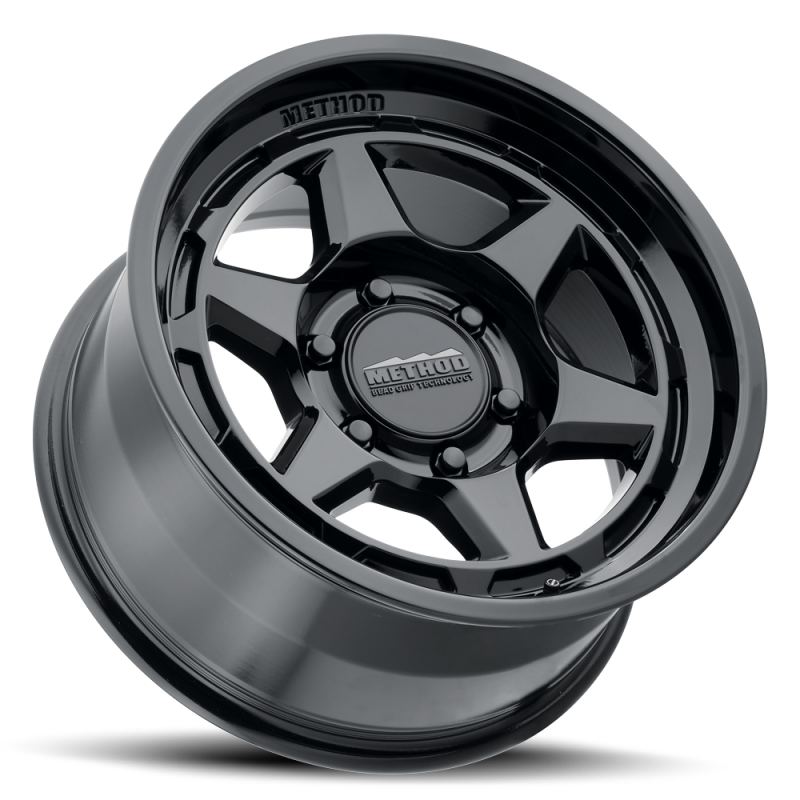 Method MR708 17x9 / -38mm Offset / 6x5.5 / 106.25mm Bore - Gloss Black Wheel - Image 2