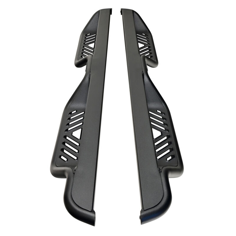Westin 24-26 Toyota Land Cruiser Outlaw Drop Nerf Step Bars Textured Black - Image 3