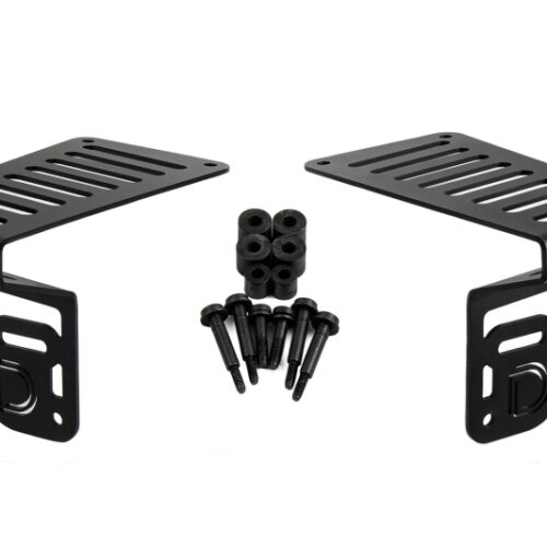 Diode Dynamics 18-21 Jeep JL Wrangler/Gladiator SS6 Cowl LED Bracket Kit - White Driving - Image 2