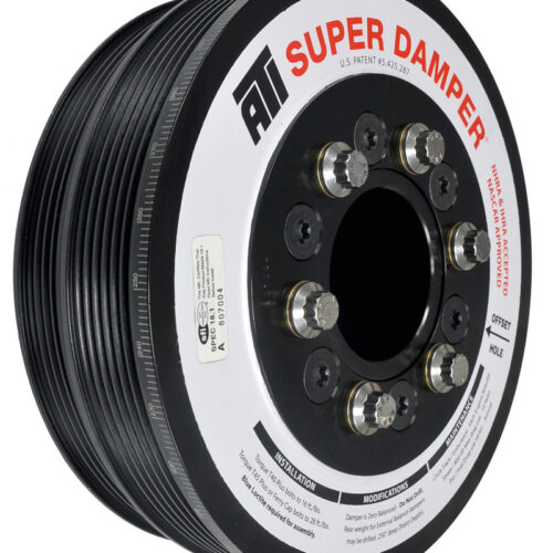 ATI Damper - 7.425in - Steel LW - 6/4 Grv - LS1/LS2 - F & V Body - 6 Bolt - 3 Ring