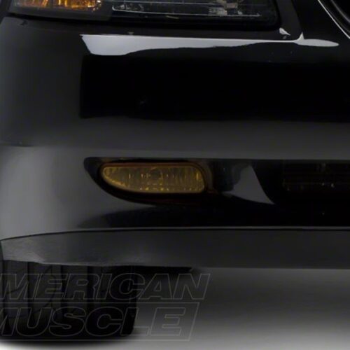 Raxiom for 1999-2004 Ford Mustang Excluding Cobra Fog Lights Yellow