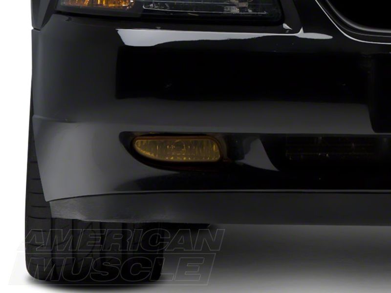 Raxiom for 1999-2004 Ford Mustang Excluding Cobra Fog Lights Yellow