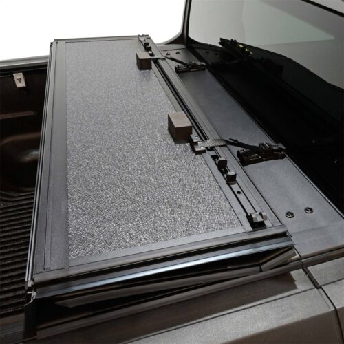 Westin 22-26 Ford Maverick 4WD 4ft. 6in. Bed Hard Tri-Fold Tonneau Cover - Black - Image 5