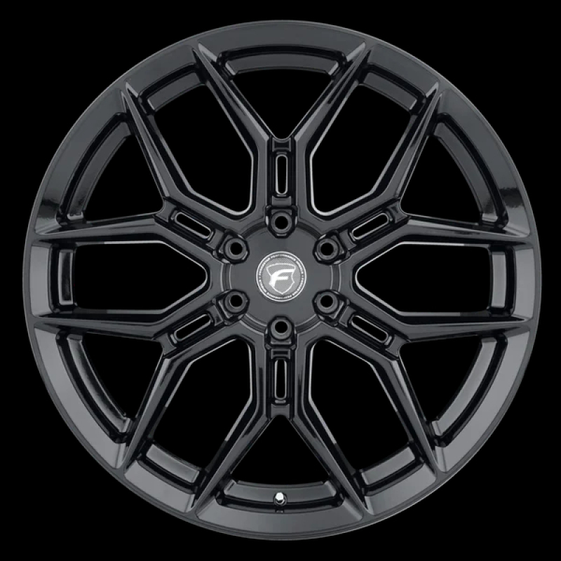 Forgestar F03120089P30 X12 22x10 / 6x135 BP / ET30 / 6.68in BS Gloss Black Wheel - Image 2