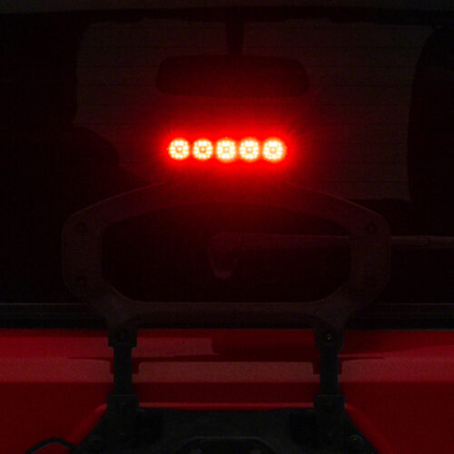 Raxiom for 2018-2023 Jeep Wrangler JL Axial Series LED Third Brake Light- Red