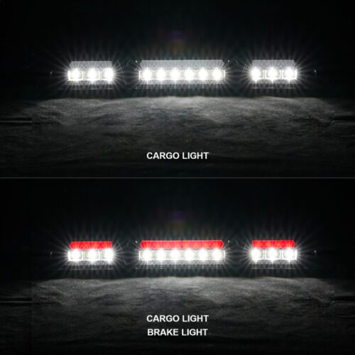 Alternative view of ANZO 15-20 Ford F-150 - F-450 LED Third Brake Light - Black Housing/Smoke Lens