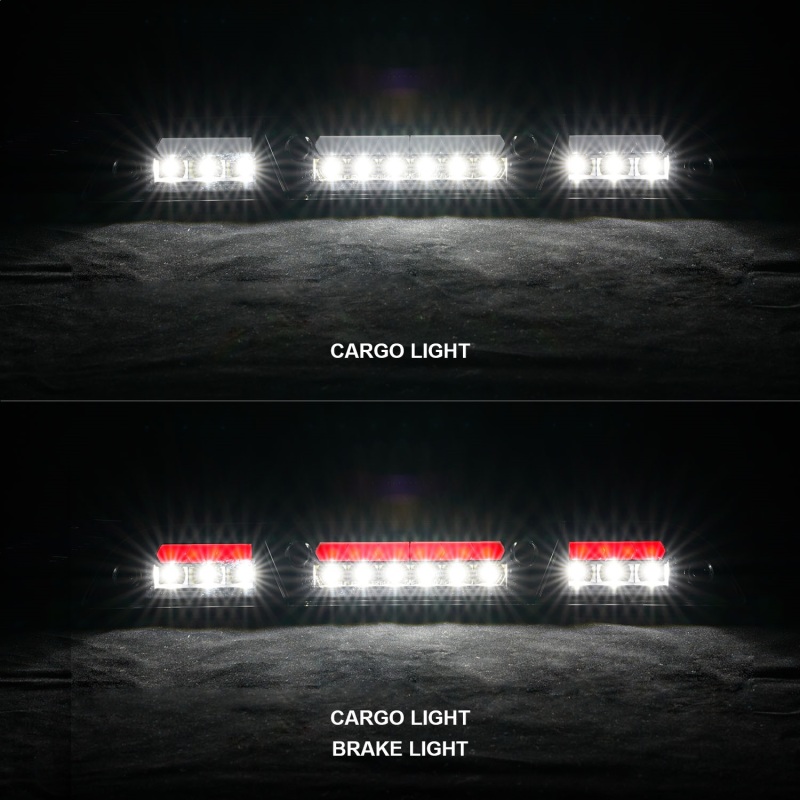 ANZO 15-20 Ford F-150 - F-450 LED Third Brake Light - Black Housing/Smoke Lens - Image 2