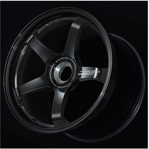 Advan YAQB8O25ETB GT Beyond 18x12 +25 5x114.3 Racing Titanium Black Wheel
