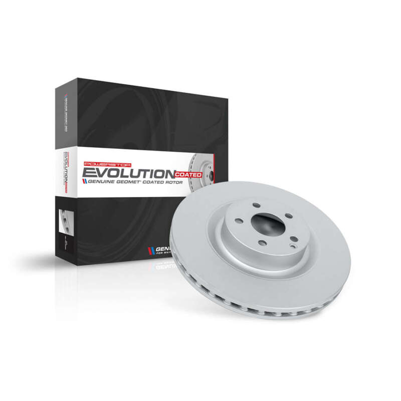 Power Stop 22-23 Hyundai Elantra N Front Evolution Coated Rotor - Image 4