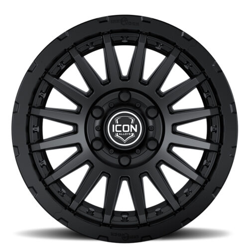 ICON Recon Pro 17x8.5 5 x 150 25mm Offset 5.75in BS Satin Black Wheel - Image 2