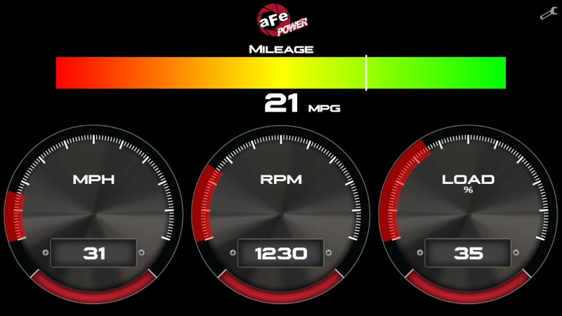 aFe Power AGD Advanced Gauge Display Digital 5.5in Monitor 08-18 Dodge/RAM/Ford/GM Diesel Trucks - Image 5