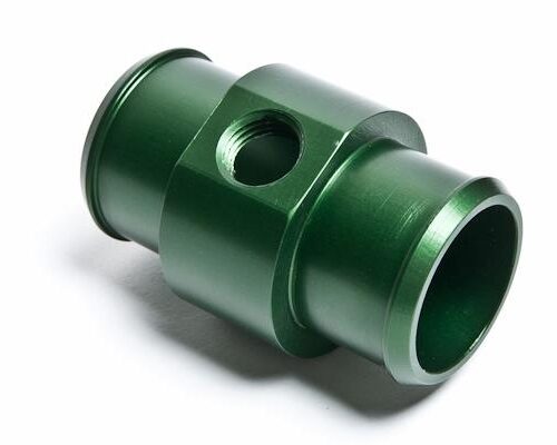 Radium Engineering Universal Hose Barb Adapter For 1-1/4in ID Hose ( w/ 1/4NPT Port) - Green - Image 2