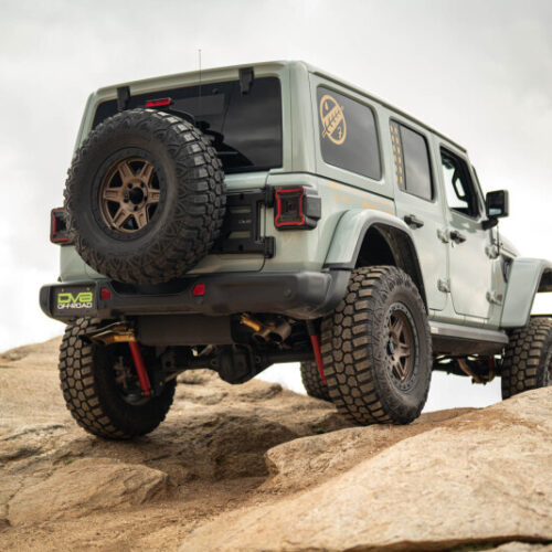 DV8 Offroad 18-25 Jeep Wrangler JL Spare Tire Carrier - Image 10