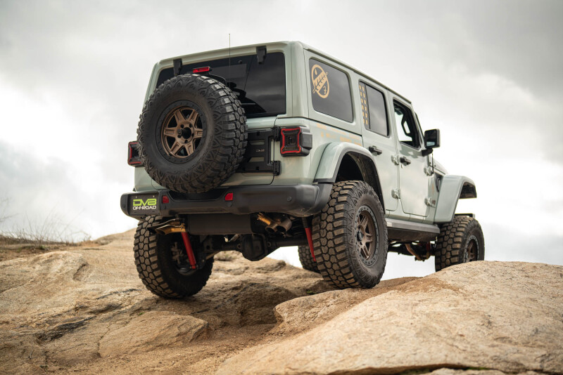 DV8 Offroad 18-25 Jeep Wrangler JL Spare Tire Carrier - Image 10