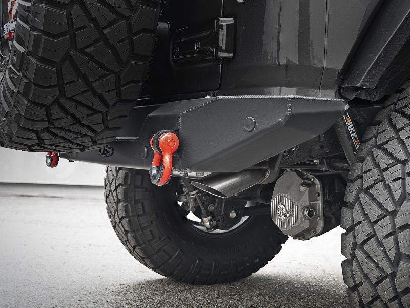 aFe Power MACH Force-Xp Hi-Tuck 3in 409 SS 18-20 Jeep Wrangler JL 2.0/3.6 Axle-Back Exhaust