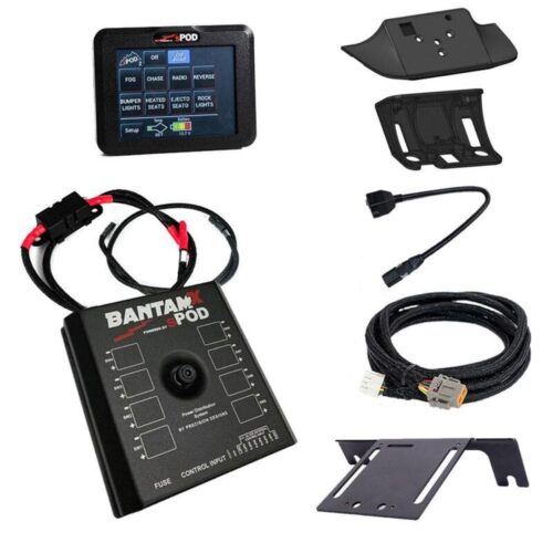 sPOD 2023+ Ford F250/F350 Super Duty BantamX Touchscreen Vehicle Power Management Kit - Image 3