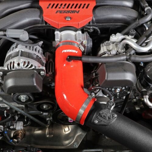 PERRIN 22-26 Subaru BRZ / Toyota GR86 Inlet Hose - Red - Image 7