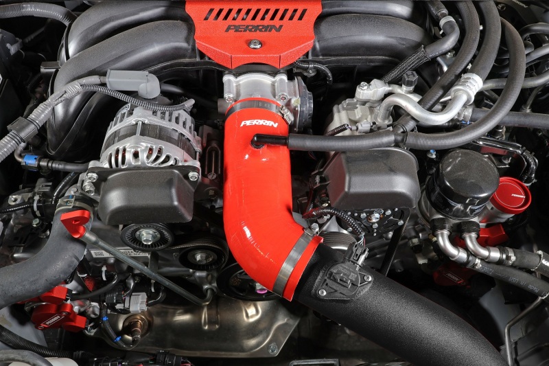 PERRIN 22-26 Subaru BRZ / Toyota GR86 Inlet Hose - Red - Image 7