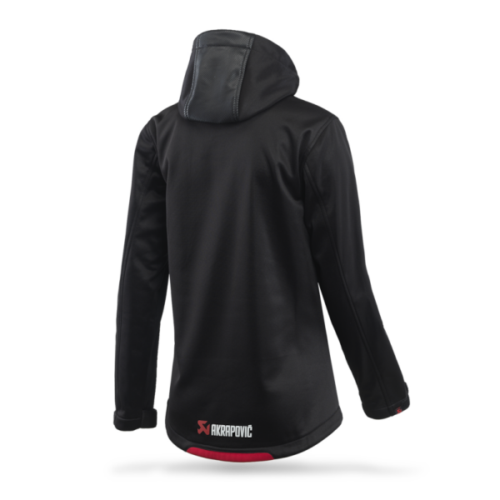 Alternative view of Akrapovic Womens Corpo Softshell Jacket Black - L