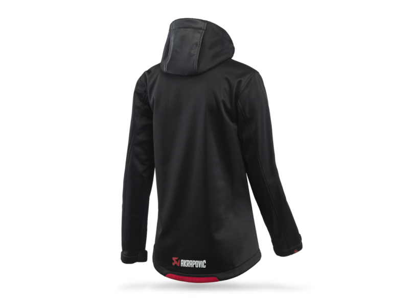 Akrapovic Womens Corpo Softshell Jacket Black - XL - Image 2