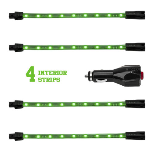 Alternative view of XK Glow Single Color XKGLOW UnderglowLED Accent Light Car/Truck Kit Green - 4x8In