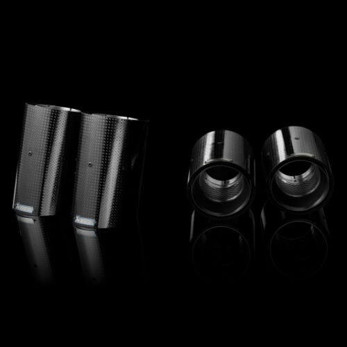 Akrapovic Tail Pipe Set (Carbon) for 07-13 BMW M3 (E90/E92/E93) - Image 5