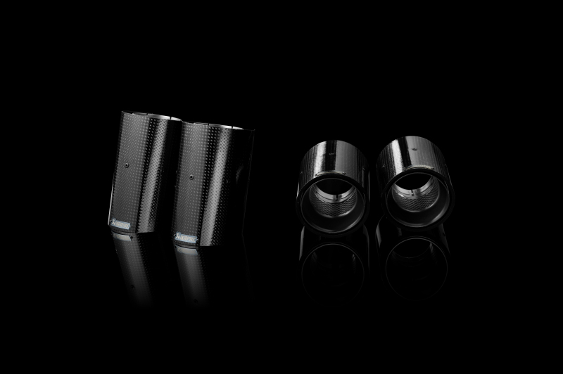 Akrapovic Tail Pipe Set (Carbon) for 07-13 BMW M3 (E90/E92/E93) - Image 5