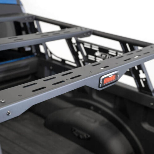 Addictive Desert Designs for 2015+ Ford F-150 Overlander Chase Rack w/ 3rd Brake Light - Hammer Black - Image 9