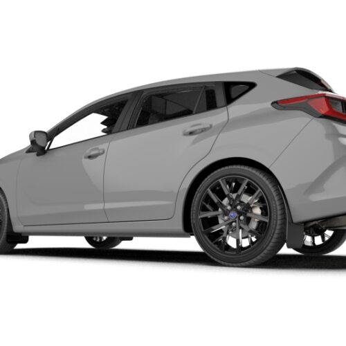 Rally Armor 24-26 Subaru Impreza Black UR Mud Flap w/ White Logo - Image 4