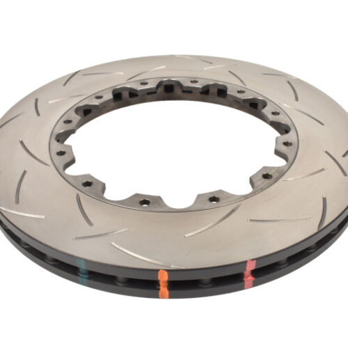 DBA 2021+ Dodge Challenger Hellcat 5000 Series 2-Piece T3 Slotted Front Brake Rotor w/M6 Nuts - Image 2