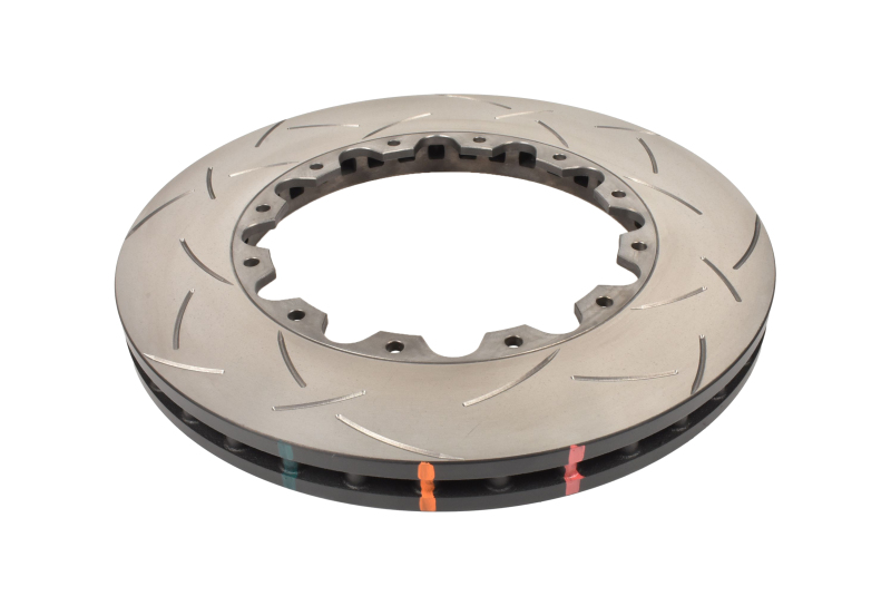 DBA 2021+ Dodge Challenger Hellcat 5000 Series 2-Piece T3 Slotted Front Brake Rotor w/M6 Nuts - Image 2
