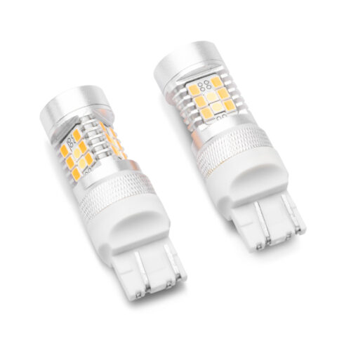 Alternative view of Raxiom for 2018-2022 Jeep Wrangler JL Axial Series Switchback LED Front Turn Signal Light Bulbs