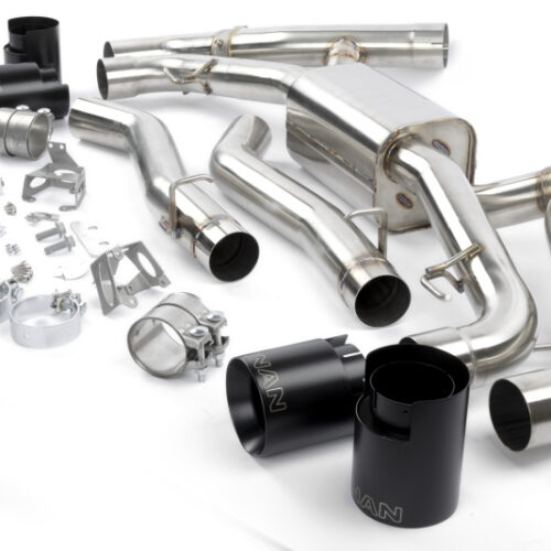 Dinan for 20-26 BMW X5 M/X6 M (F95/F96) Valved Axleback Exhaust System - Black Tips - Image 10