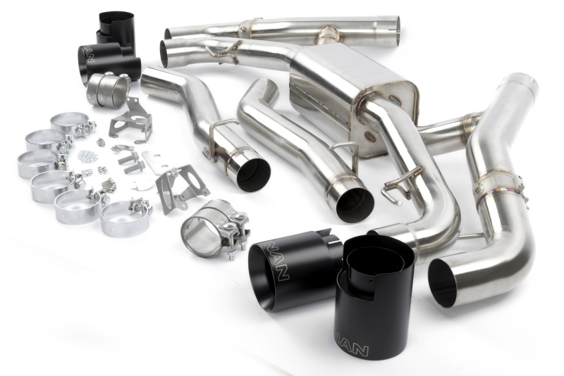 Dinan for 20-26 BMW X5 M/X6 M (F95/F96) Valved Axleback Exhaust System - Black Tips - Image 10