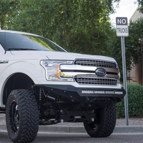 Addictive Desert Designs for 2018 Ford F-150 Stealth Fighter Front Bumper - Image 4