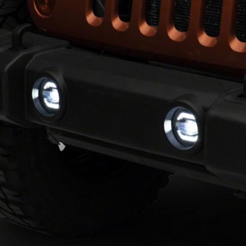 Raxiom for 2010-2023 Jeep Wrangler JK & JL Axial Series LED DRL Fog Lights - Image 4
