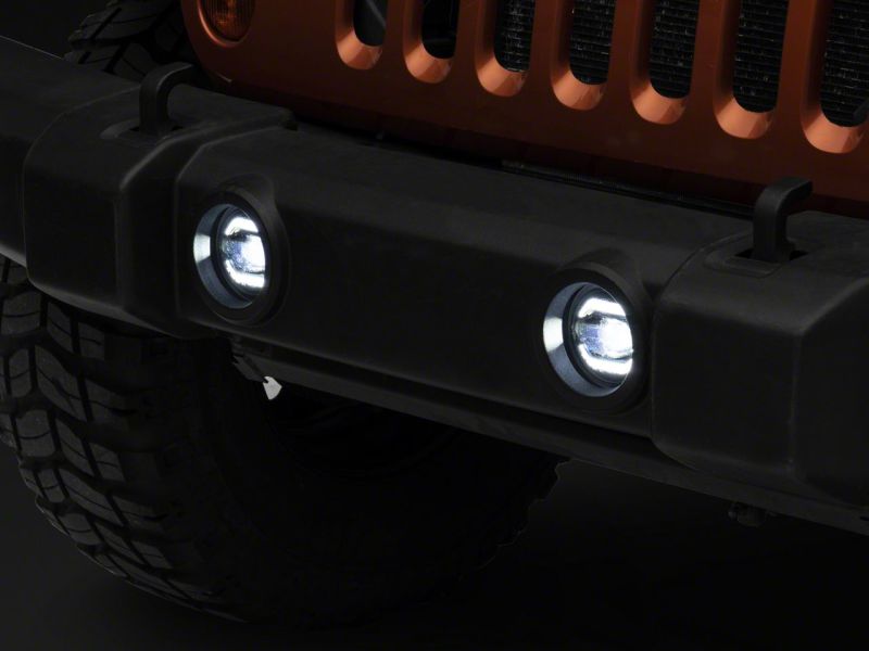 Raxiom for 2010-2023 Jeep Wrangler JK & JL Axial Series LED DRL Fog Lights - Image 4