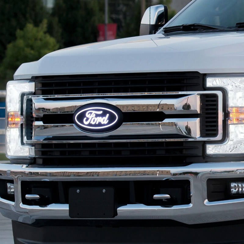 Putco 92802 20-22 Ford Super Duty LED Front Emblem w/ Camera Cutout - Image 4