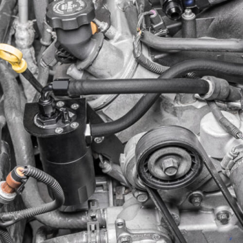 Radium Engineering Catch Can Kit GM LS Engine Fluid Lock - Image 2