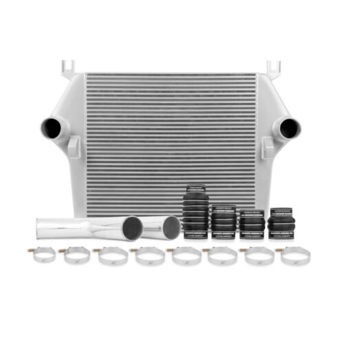 Mishimoto Intercooler Kit w/ Pipes (Silver) for 03-07 Dodge 5.9L Cummins